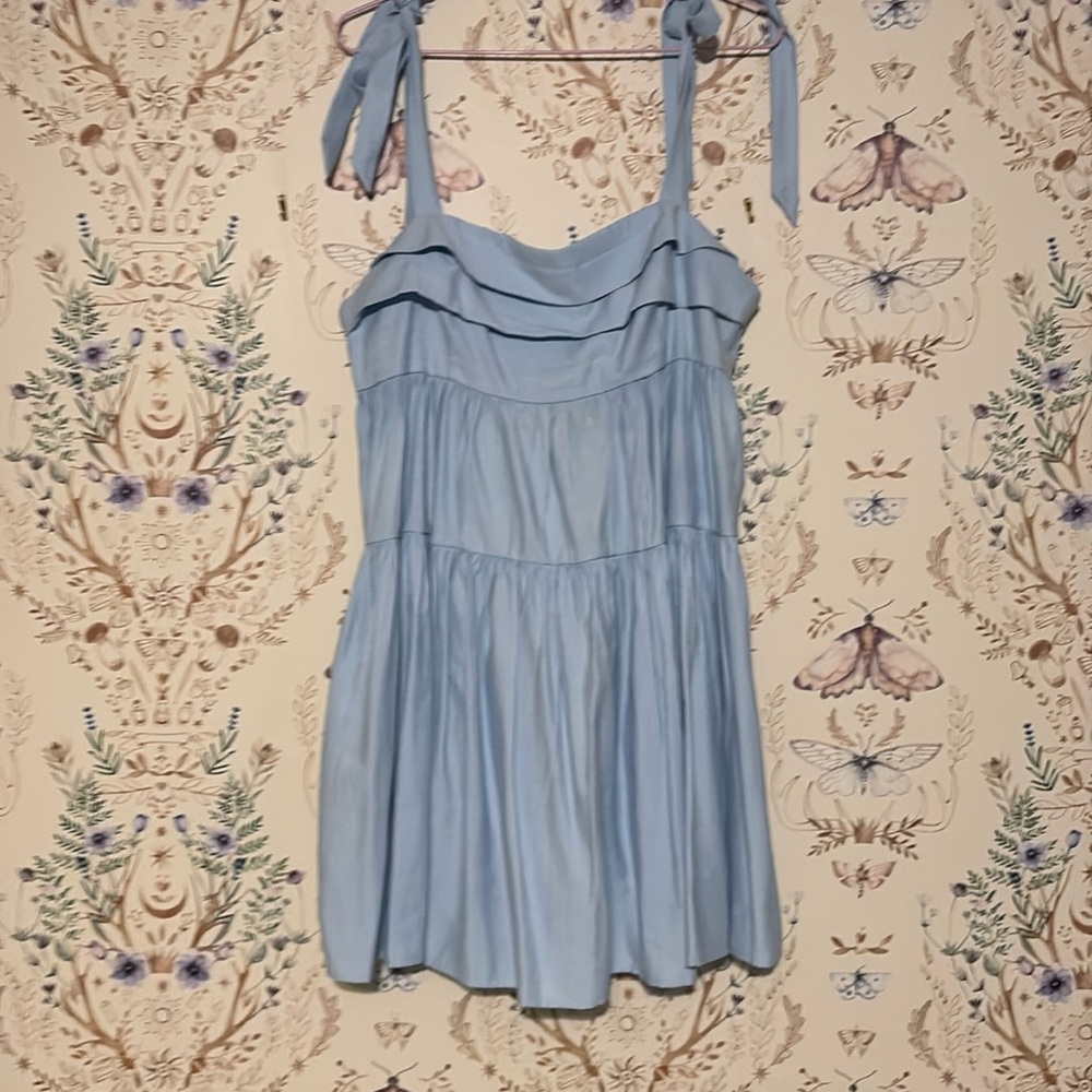 Beautiful boutique brand powder blue dress size large
